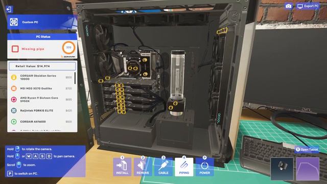 I Watercooled 4 GPUs In One PC - PC Building Simulator 2 смотреть онлайн