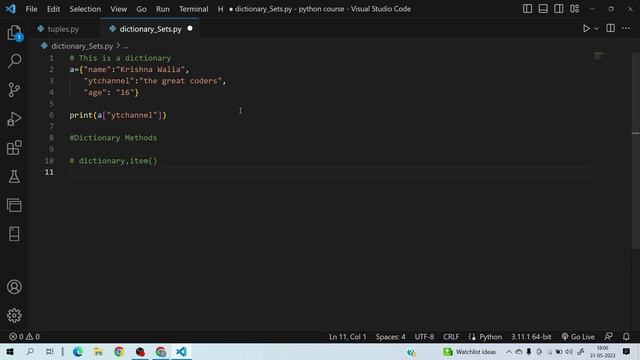 Mastering Python Dictionaries: A Comprehensive Guide for Beginners| Python Tutorials For Beginners# смотреть онлайн