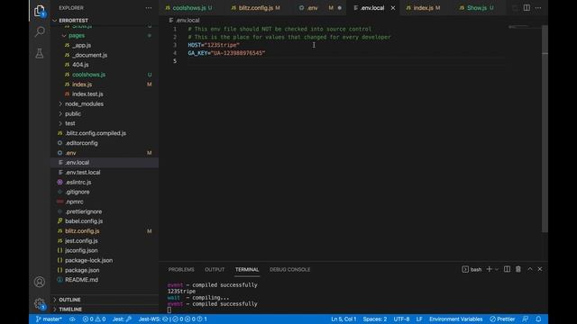 Learn Blitz.js - Part 10 | .env files made simple смотреть онлайн
