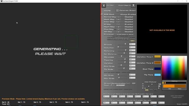 Hair Strand Designer - Preview Strands Feature - V 1.2634 смотреть онлайн