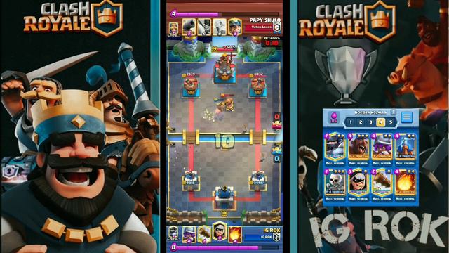 Колода с ХОГОМ и мегарыцарем для искателя 2 / 6300-6400 кубков игры смотреть онлайн