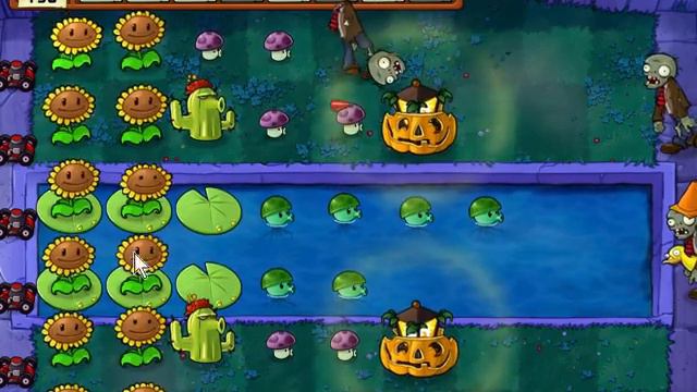 Как нужно проходить Plants vs Zombies 4-9 смотреть онлайн