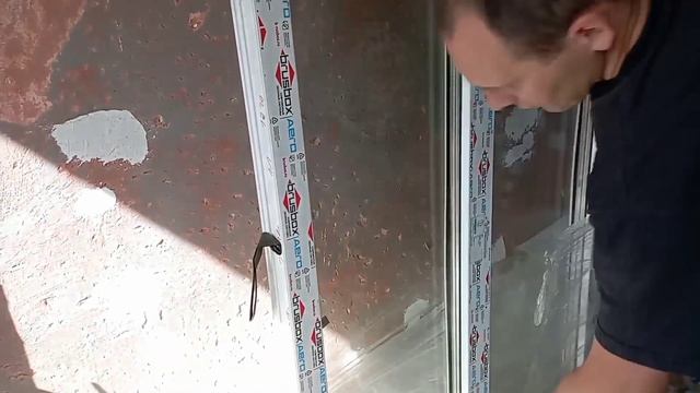 Распаковка — Окно ПВХ Brusbox Двухстворчатое глухое 2 стекла смотреть онлайн