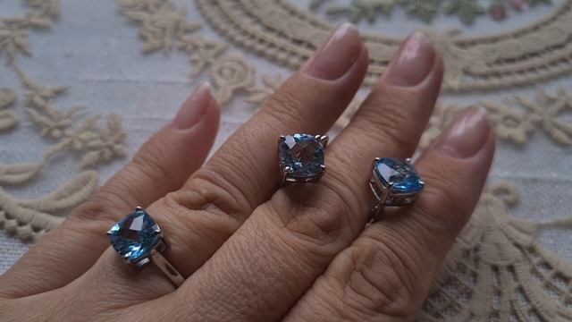 1382.Натуральные камни.Голубые топазы смотреть онлайн