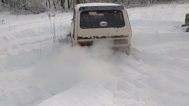 Сравнение проходимости Нивы на самоблоках и жесткой блокировки