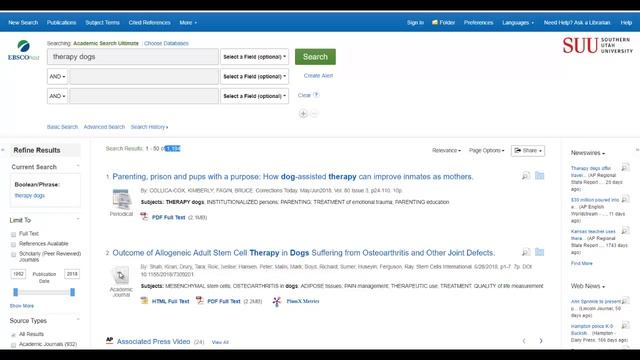 Finding Scholarly Articles in Academic Search Ultimate смотреть онлайн