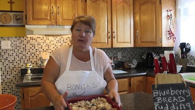Blueberry Bread Pudding - Traditional Newfoundland - Bonita's Kitchen смотреть онлайн