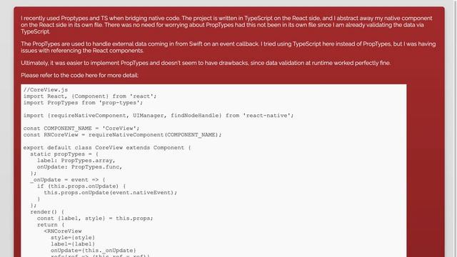 PropTypes in a TypeScript React Application смотреть онлайн