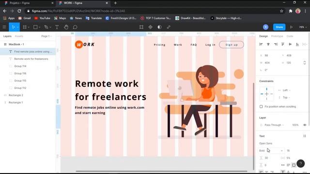 Landing Page UI Design | Figma Speed Art Design смотреть онлайн