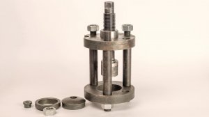 Пресс механический (съемник Мазурова). Порядок работы.