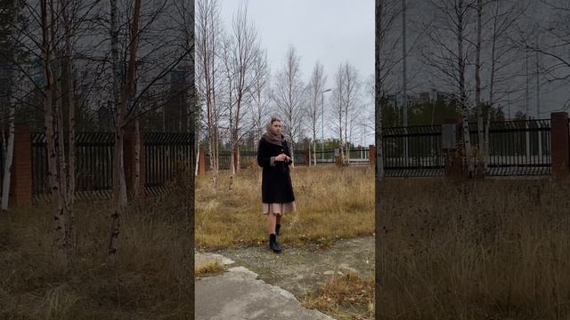 Люблю эту песни,вчера была прекрасная погода, решила записать вот такой формат видео! А какой вид ☺ смотреть онлайн
