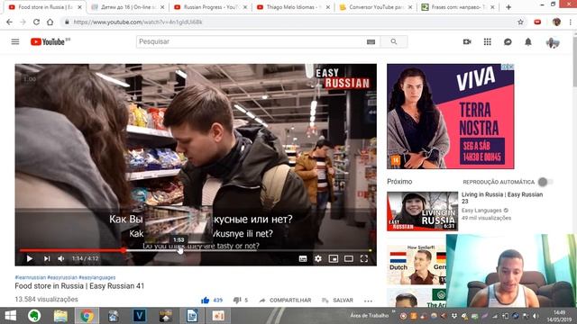 Como Estudar Textos Com Áudio - Study Vlog De Russo #06 | Thiago Melo