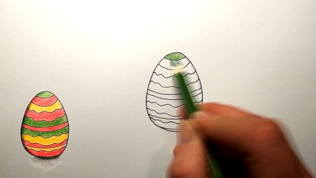 Как просто нарисовать Пасхальное Яйцо смотреть онлайн