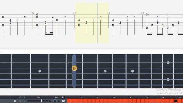 Guitar Tab - Main Theme (Higurashi No Naku Koro Ni) OST Fingerstyle Tutorial Sheet Lesson #Anp