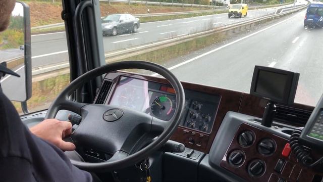 Mercedes Actros MP1 V6 OM 501 Coldstart V6 Kaltstart Actros 1840 Telligent Gearbox EPS Getriebe