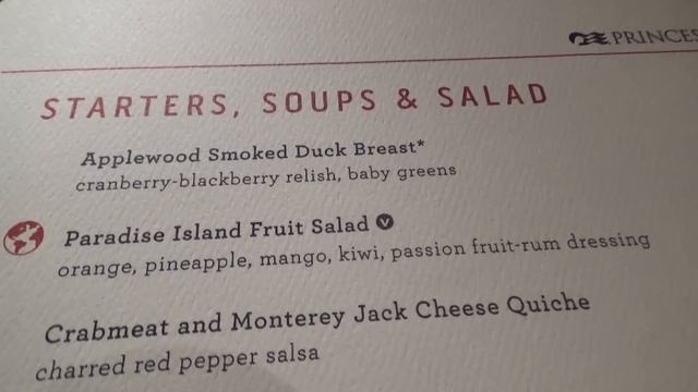 Поплыли. Круиз - осваиваемся потихоньку. Питаемся хорошо.