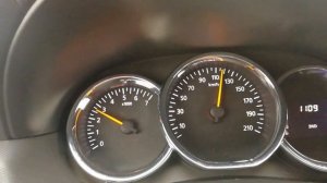 Рено Дастер 1.5 DCI разгон со 100 до 130 км/ч за 9 секунд