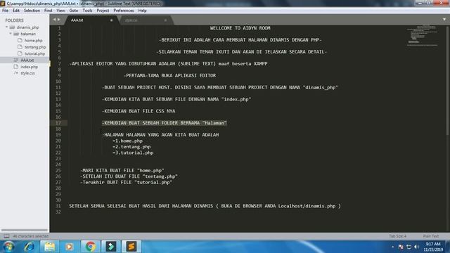 Tutorial membuat website dinamis murah cuma 3 menit || Aidyn Tutorial #1 смотреть онлайн
