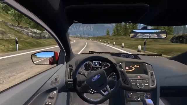 Euro Truck Simulator 2 mod Ford Focus RS Mk3 2017 | DANGEROUS FAST RIDE !!! смотреть онлайн