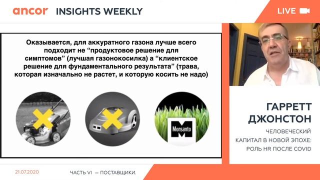 Человеческий капитал. Роль HR после COVID. Поставщики.