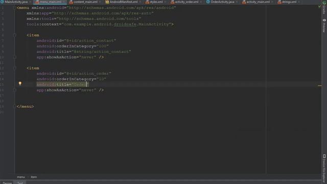 Android Options Menu Part 2 | Adding more items to the options menu смотреть онлайн