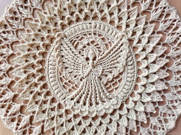 Ангел. Салфетка.  Часть 11