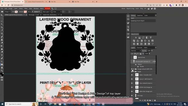 |Merchize Tutorial| Template & Mockup Guidelines I Layered Wood Ornament смотреть онлайн