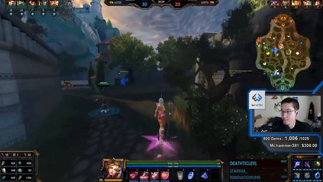 Aphrodite: NEW APHRO CAN 1v3 - Smite смотреть онлайн