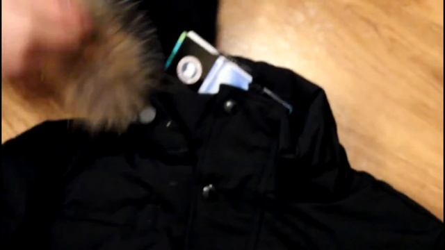 Черный мужской пуховик Canada Goose Expedition