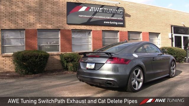 AWE Tuning TT RS SwitchPath Exhaust, Cat Delete Pipes смотреть онлайн