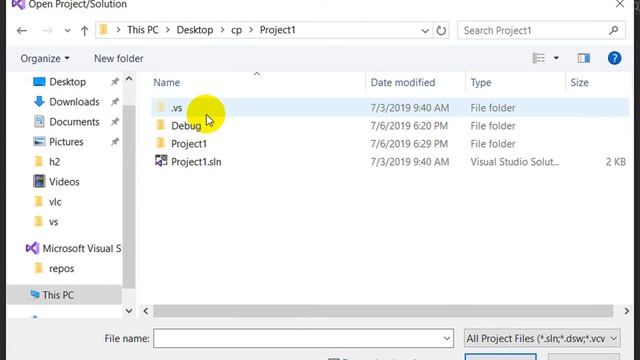 How to Open Existing Project in Visual Studio смотреть онлайн