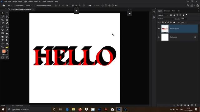 CREATING 3D TEXT AND SHAPE WITHOUT 3D IN PHOTOSHOP | PS 2021 | 3D смотреть онлайн