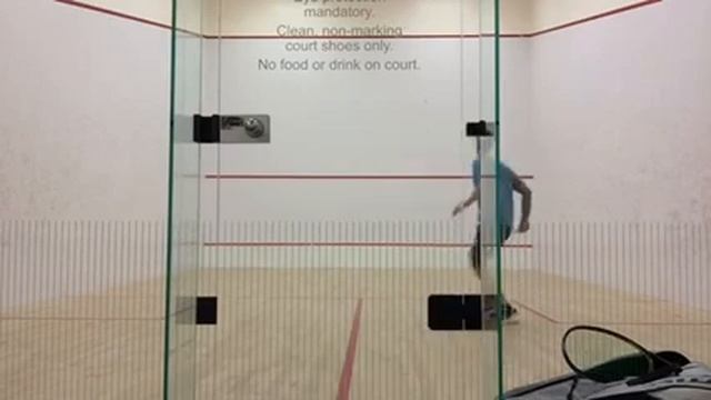 Serious Squash Skill Challenge #22: Back Wall Boast to Straight Drive смотреть онлайн