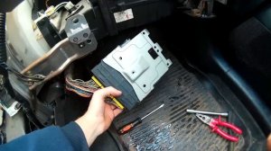 Ремонт печки на Лансер 9.  Замена радиатора отопителя.