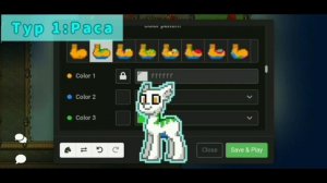 |Пони Таун|Мини игра«Создай ОС»|о том как я искал пати| #ponytown #миниигра #понитаун