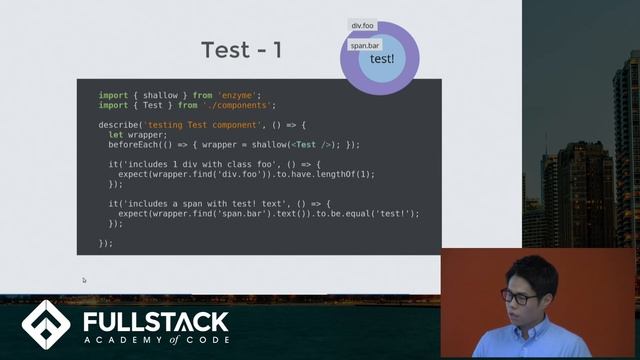 Enzyme Tutorial - How to Write Test Code for React смотреть онлайн