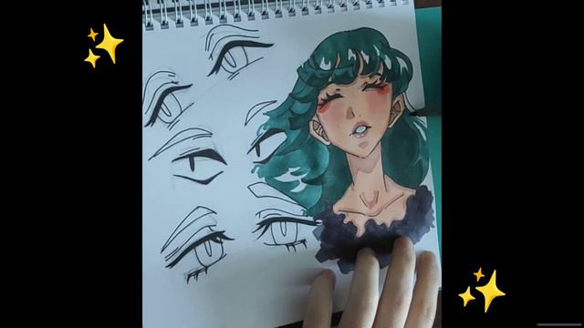 Рисую Маомао из аниме 