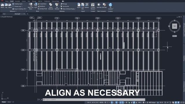 PDF Import and General Alignment Strategies in AutoCAD смотреть онлайн
