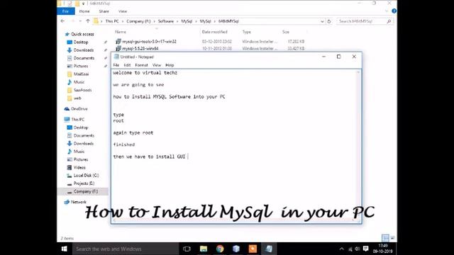 #Mysql #Installation Step by Step смотреть онлайн