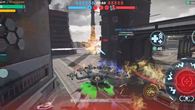 #warrobots MK2 Dagon with MK2 Trickster & Tamer in live server, looks so great !! смотреть онлайн