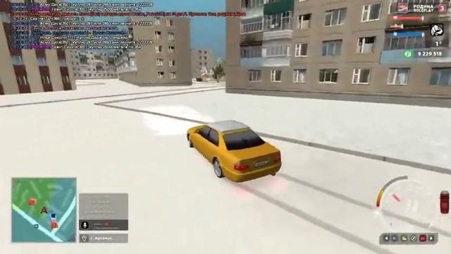 Ментовская погоня на Родине РП!!!!! Родина Рп Северный округ!!!! ❄️#rodinarp