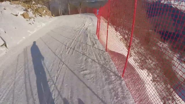 Роза Хутор, открытие, полный проезд с высоты 2320 смотреть онлайн