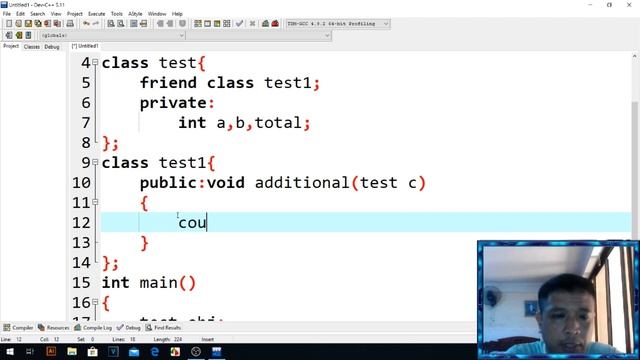 Class Friend in C++ смотреть онлайн