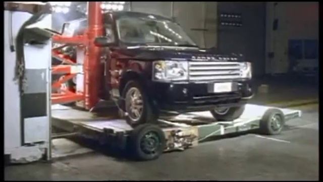 Crash test Land Rover Range Rover 2002 смотреть онлайн