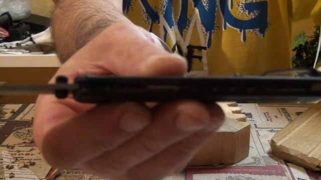 Нож Benchmade Bailout 537GY на заточку и вроде как обзор. смотреть онлайн