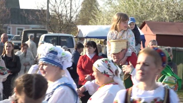 Древний белорусский обряд возродили на Полесье. "Палеская скарбонка" 04.05.2022 г. смотреть онлайн