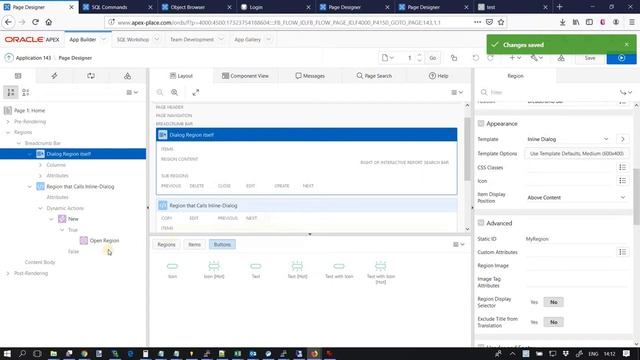 How to Open Region and Close Region Dynamic Actions Oracle Apex 19 1 смотреть онлайн