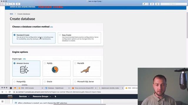AWS vs Digital Ocean: вендоры управляемых баз данных смотреть онлайн