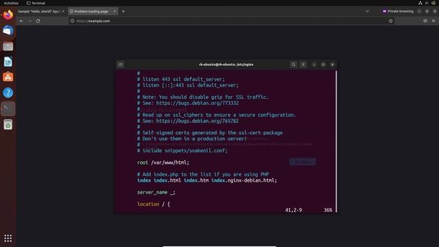 Let's configure nginx and tomcat using reverse proxy смотреть онлайн