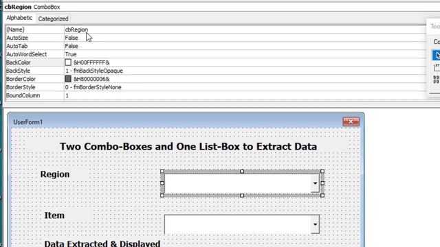 Filter Data into Listbox using two Combo-boxes data as Criteria смотреть онлайн